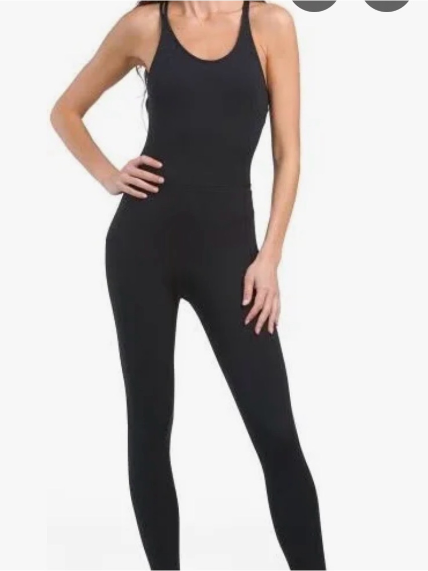 Under Armour Black Strappy Jumpsuit Romper